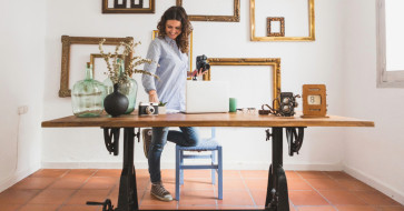 Cozy Up Your Home Office with Handcrafted Wooden Furniture