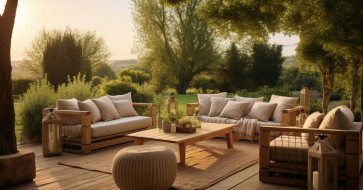 Creating Cozy Outdoor Spaces with Rustic Furniture