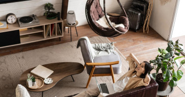 Fall 2026 Living Room Refresh: Fall Living Room Furniture in Warm Browns, Rust and Earthy Neutrals