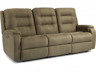 Arlo Power Reclining Sofa with Power Headrests and Lumbar