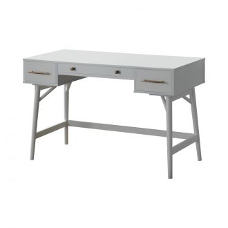 Mugga 3-Drawer Writing Desk White