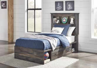 Drystan Twin/Full Side Storage with Rails