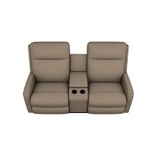 Finley Power Wall Reclining Loveseat w/ Headrest & Console